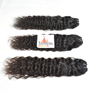 Lot de Cheveux Naturels Bouclés Indiens Brillants 10-36 Pouces Non Traités Chimiquement Remy Entièrement Naturels Soyeux Doux Authentiques - Product Image 5