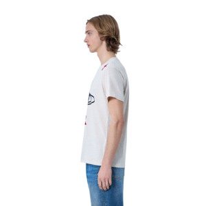 Camiseta de Hombre Personalizada OEM con Logotipo Frontal Bordado, Impresión Digital, Cuello Redondo, Manga Corta, Corte Regular, Algodón/Fibra de Bambú - Product Image 5