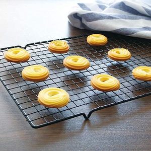 Wire Stand Cooling Racks For Baking <b>Cookie</b> Cake Donut Oven Grill Tray, Black Brand: PERFECT BAKEWARE - Product Image 5