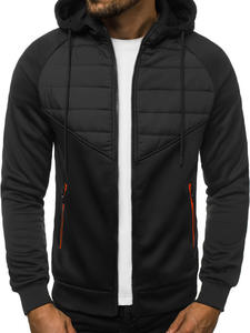 Nouveau sweat-shirt à capuche zippé décontracté pour homme, en tissu éponge 100% polyester anti-boulochage, coupe ample, services OEM - Product Image 6