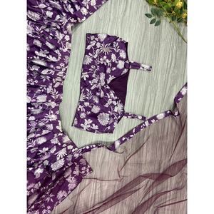 Hermoso Lehenga Choli de Diseñador con Estampado Digital para Ropa India y Pakistaní - Product Image 6