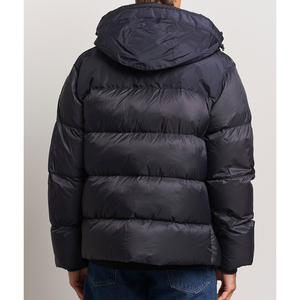 AL BARAKA WEAR Herren Übergroße Kapuzen-Pufferjacke Streetwear Wintermantel Schnelltrocknend Winddicht Individuelles Logo OEM ODM Großhandel - Product Image 3