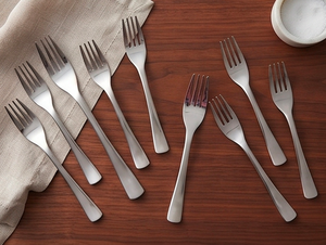 Elegant Fork Set In Stainless Steel With Silver Finished Perfect For Restaurant Hotel Dining And <b>Wedding</b> <b>Accessory</b> Flatware Set - Product Image 1