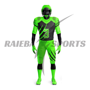 Tenues de football américain personnalisées pour équipes – Maillots de football américain sur mesure avec numéros de joueur imprimés par sublimation, respirants, pour les matchs - Product Image 3