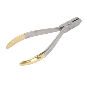 Coupe-fil distal orthodontique en acier inoxydable avec poignée ergonomique confortable pour la coupe de fils dentaires, chirurgicaux et orthodontiques - Product Image 3