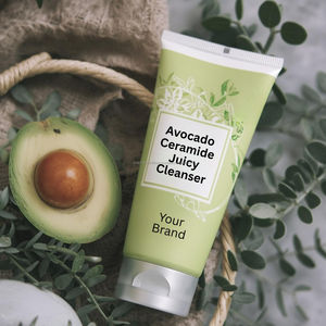 Nettoyant Visage Hydratant Éclatant à l'Avocat et Céramide – Réparation Profonde, Peau Douce et Radieuse – Formule OEM ODM - Product Image 3