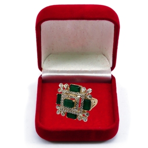 Anillo de Compromiso de Diamantes Naturales de Oro de 9K de Primera Calidad, Chapado en Rodio, Certificado por IGI, Joyería Fina Nupcial para Mujer, Exportación - Product Image 1