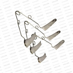 Cheek <b>Dilator</b> Veterinary Spring Wire Stainless Steel Adjustable CE Certified Oral Retractor Animal Mouth Examination Tool - Product Image 3