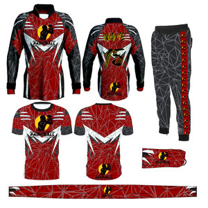 Conjunto de Paintball Personalizado, Paquete Deportivo Completo con Pantalones de Jersey que Absorben la Humedad y Equipo de Protección para Torneos - Product Image 6