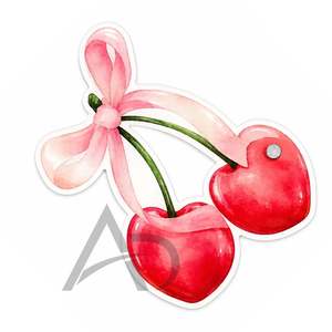 Bandeja de Pestañas Acrílica Rosa Cereza con Lazo, Estética Sostenible, Bandeja de Pestañas con Logotipo Personalizado, Impresión OEM, Linda Bandeja de Pestañas con Diseño de Cereza - Product Image 3