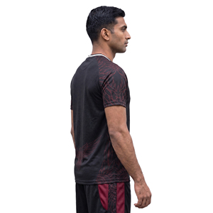 Camiseta de Fútbol con Cuello en V para Hombre, Camiseta de Fútbol Masculina de Primera Calidad, Sublimada, Personalizada para Equipos Deportivos - Product Image 3