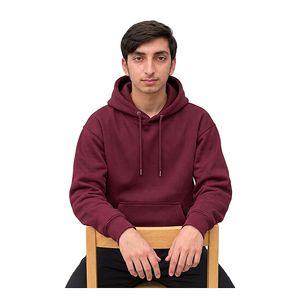 Hoodie personnalisé pour homme en polaire premium, coupe décontractée, style streetwear, fabrication de vêtements sous marque privée pour les marques de mode et les boutiques - Product Image 6