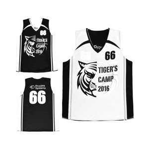 บริการ OEM สำหรับเสื้อลาครอสพิมพ์ลายแบบกลับด้านได้ ไซส์พลัส พร้อมโลโก้ ชื่อ และหมายเลขแบบกำหนดเอง ผลิตจากผ้าสแปนเด็กซ์/ไนลอน ระบายอากาศได้ดี - Product Image 2