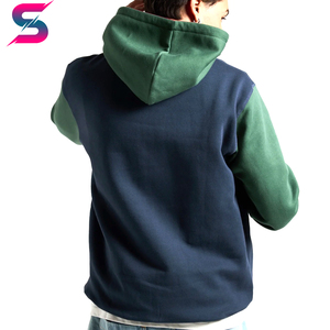 Hoodie à manches régulières léger, fabriqué à la main, en tissu doux de qualité supérieure, confortable, avec couleurs contrastées personnalisées - Product Image 2