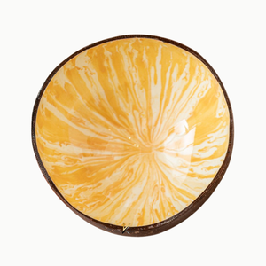 Tazón de Cáscara de Coco Pulido a Mano, Natural, Ligero, Duradero y Ecológico para Regalos, Smoothies, Ensaladas y Servir Alimentos, Venta al Por Mayor - Product Image 1