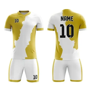 Maillot de football personnalisé en maille 100 % polyester, coupe-vent bleu, haute qualité, vente directe usine - Product Image 4