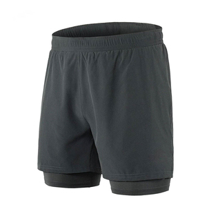 Sportswear Double <b>Layer</b> Shorts Athletic Active Men Sports Shorts Quick Dry Breathable Mens Workout Double <b>Layer</b> Shorts - Product Image 1