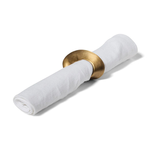Anneau de serviette en métal doré antique pour la table à manger à la maison, les banquets et les occasions spéciales, décoration de table, porte-serviettes en solde - Product Image 4