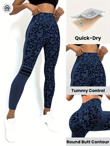 Sculpting Fit <b>Yoga</b> <b>Legging</b> with Supportive Waistband for Exercise Sessions and Active Lifestyle Use - Product Image 4
