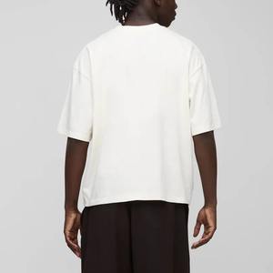 T-shirts pour hommes en coton 100% à col rond, coupe ample, style streetwear personnalisé, imprimé numérique, vêtements décontractés d'été, prix bas - Product Image 5