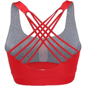 OEM ODM High Quality Customized Women Fitness Sports <b>Bra</b> Padded Bounce Control <b>Stretch</b> Plus Size Activewear XL - Product Image 3