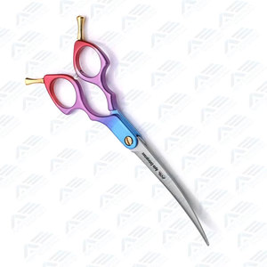 Safety Round Tip Stainless Steel <b>Dog</b> Grooming <b>Scissors</b> Pet Grooming <b>Scissors</b> Products Pet Care Products <b>Scissors</b> - Product Image 2