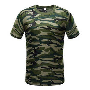 T-shirt pour homme à manches courtes, col rond, coupe ample, 100% coton, imprimé DTG, camouflage de chasse, résistant - Product Image 5