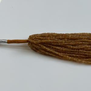 ลูกปัดแฟนตาแกรนเนตทรงรอนเดลล์ธรรมชาติ AAA สีส้ม ลูกปัดพลอยแกรนเนต ความยาว 16 นิ้ว ขายส่ง ลูกปัดแบบหลวมสำหรับทำเครื่องประดับ - Product Image 2