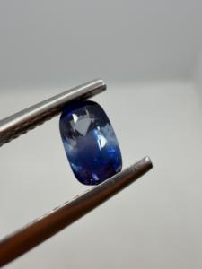 Natural Blue Sapphire <b>Long</b> <b>Cushion</b> Cut 1.24CT Ceylon SRI Lankan Blue Fire No Hole Gemstone for Jewelry Making - Product Image 6