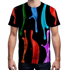 เสื้อรัดรูปแขนยาวลายกาแล็กซี่สำหรับผู้ชาย ระบายอากาศได้ดี แห้งเร็ว ทรงเข้ารูป ยืดหยุ่น เหมาะสำหรับออกกำลังกาย ผลิตตามแบบ OEM ขายส่ง - Product Image 1