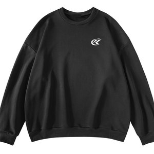 เสื้อสเวตเชิ้ตผู้ชายคลาสสิก ผ้าผสมโพลีเอสเตอร์/คอตตอน ขนฟลีซ คอกลม ใส่สบาย แห้งเร็ว ระบายอากาศดี เหมาะสำหรับใส่ลำลองและเล่นกีฬา - Product Image 1