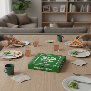 Premium Custom Printing Personalized <b>Pizza</b> <b>Box</b> for <b>Pizza</b> Packaging and Food Delivery Restaurant Supplies - Product Image 3