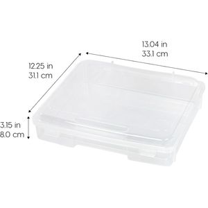 Set di 6 Scatole Portatili in Plastica con Coperchio a Chiusura Ermetica, Organizzatore per Giochi e Artigianato, Contenitore per Puzzle - Product Image 2