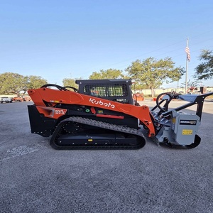 Kubota SVL97-3 Compact Track Loader With Forestry <b>Mulcher</b> Powerful Hydraulic System Wholesale Price Available - Product Image 1