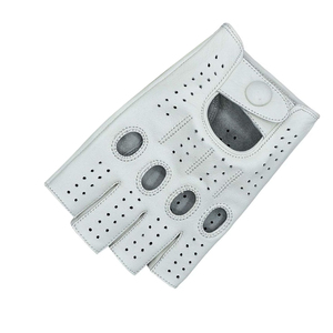 Gants de conduite en cuir véritable pour hommes, style classique, prix de gros, directement de l'usine - Product Image 5