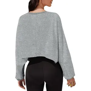 Sudadera Corta con Capucha y Logotipo Personalizado de Último Diseño, Sudadera Corta para Mujer - Product Image 6