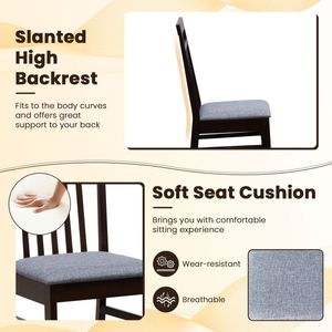 Set di 2 Sedie da Pranzo Imbottite - Product Image 6