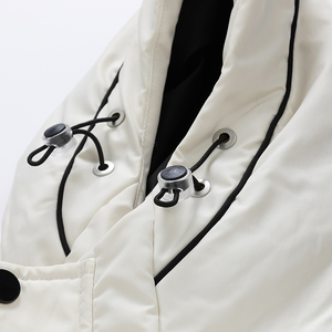 Doudoune matelassée respirante en tricot pour homme, col montant, fermeture éclair, logo personnalisé, vêtement d'extérieur décontracté pour l'hiver 100% - Product Image 6