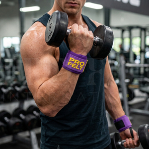 LOW MOQ <b>Velcro</b> Closure Thumb Loop Weightlifting Support <b>Straps</b> for Gym Powerlifting Training Fitness Safety Wrist Wraps Unisex - Product Image 3