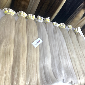 ผมดิบ100% เวียดนามบริสุทธิ์ผมต่อแบบ2024สีอ่อน - Product Image 4