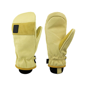 Gants longs en cuir de mouton noir personnalisés unisexes, élégants pour l'hiver, le sport quotidien, les voyages, le ski, le cyclisme, l'opéra et les soirées - Product Image 3