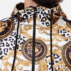 Dernier design unisexe, survêtement d'hiver à capuche, antibactérien, écologique, respirant, imprimé, style vintage, 100% polyester - Product Image 5