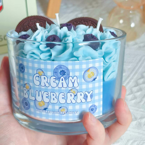 Taza de postre, vela de cera de soja, diseño bonito, decoración del hogar, accesorios para fotos, fiesta de boda, Diwali, regalos para el Día del Padre, hechos a mano, ecológicos - Product Image 4