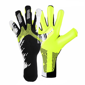 ถุงมือผู้รักษาประตูฟุตบอลขายส่งจากโรงงาน ถุงมือโกลฟุตบอลแบบหนาพิเศษสำหรับมืออาชีพ - Product Image 2