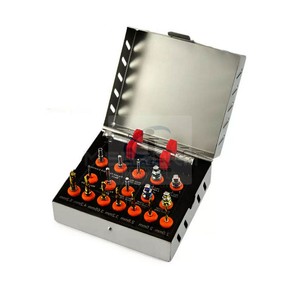 Kit de forets et tournevis chirurgicaux dentaires manuels pour la chirurgie implantaire orale, instruments dentaires certifiés CE Classe II, garantie 1 an OE - Product Image 3
