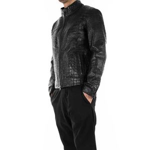 Dernier design de veste en cuir pour homme, streetwear, fermeture éclair, printemps, à capuche, respirante, confortable, de haute qualité, abordable - Product Image 2
