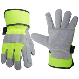 ถุงมือช่างริกเกอร์แบบหนาพิเศษ สำหรับงานหนัก ใช้ในงานก่อสร้างสนามน้ำมันและงานริกกิ้ง ถุงมือช่างริกเกอร์หนังสำหรับงานอุตสาหกรรม - Product Image 3