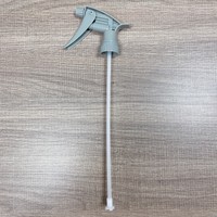 Bouteilles pulvérisatrices à gâchette en plastique ABS, buses de pulvérisation, Taiwan, bouchon argenté, résistant aux produits chimiques, pulvérisation ergonomique, accepte la brume