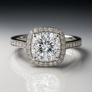 2026 Most Selling 925 <b>Silver</b> <b>Solitaire</b> Cushion Cut Diamond <b>Ring</b> for Everyday Wear Office Use And Wedding Elegant Gift For Her - Product Image 1