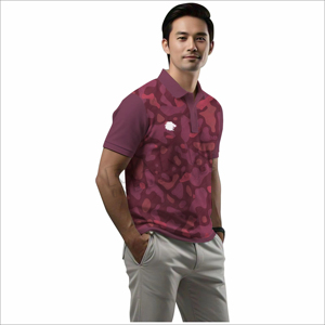 Chemises polo pour hommes tendance, écologiques, en tissu toile, pour les activités de plein air et les voyages - Product Image 2